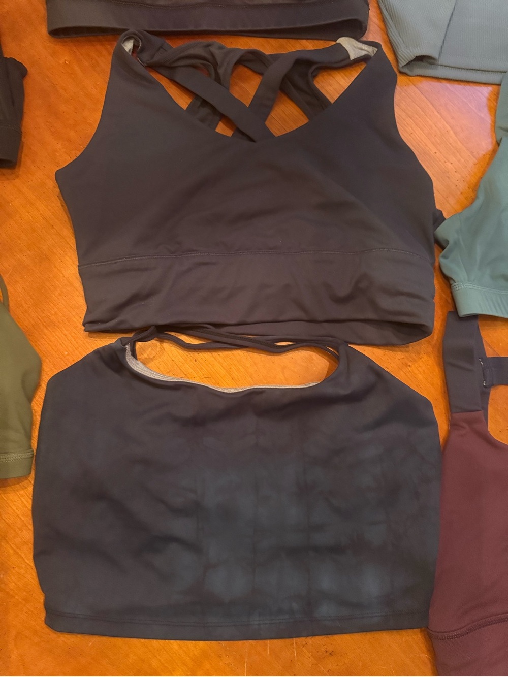 Born Primitive Black and Tie Dyed Athletic Tops Duo